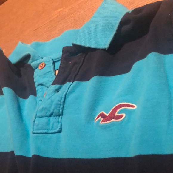 Blue collared shirt - Picture 3 of 4